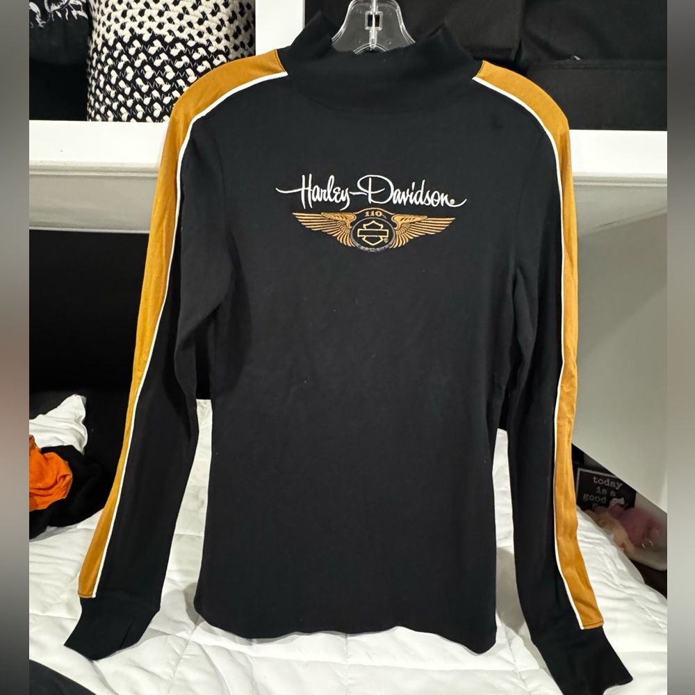 Harley-Davidson Black Turtleneck